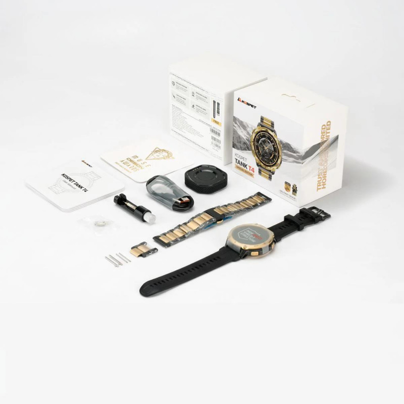 Розумний годинник KOSPET TANK T4 SE GOLD