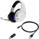 Гарнітура HyperX Cloud Stinger Core PS5/PS4, WL, біло-синій 4P5J1AA