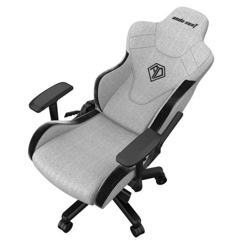 Крісло ігрове Anda Seat T-Pro 2 Grey/Black Size XL AD12XLLA-01-GB-F