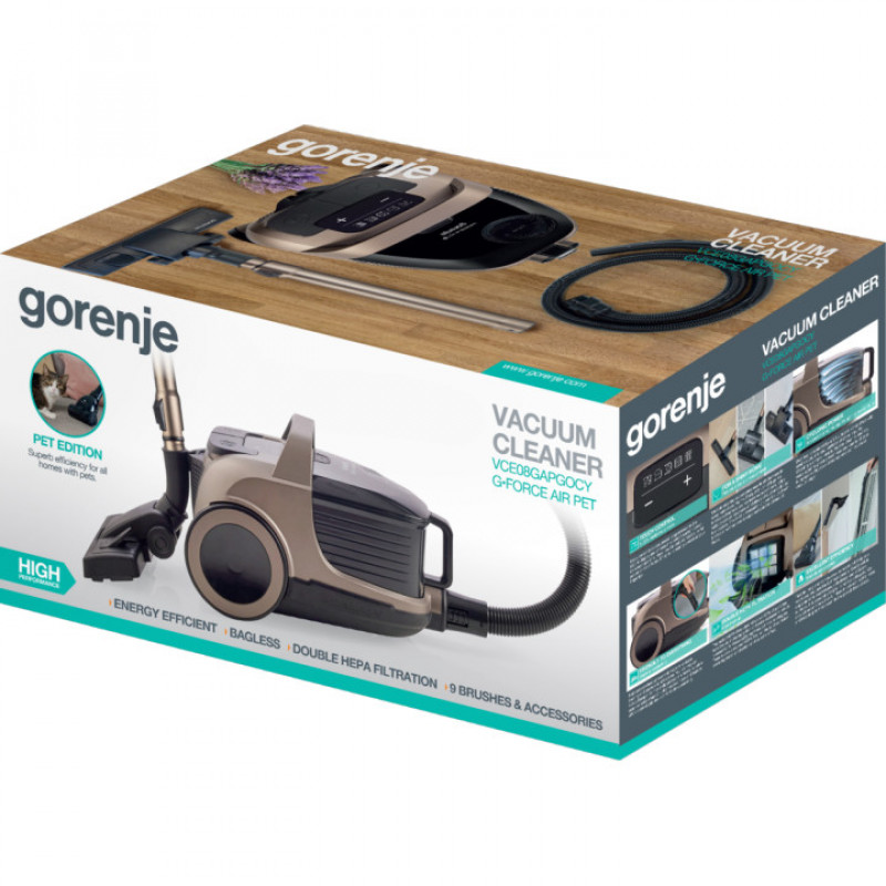 Пилосос Gorenje VCE08GAPGOCY