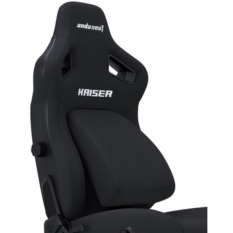 Крісло ігрове Anda Seat Kaiser 4 Black Fabric Size XL AD12YDDC-XLL-20-B-CF