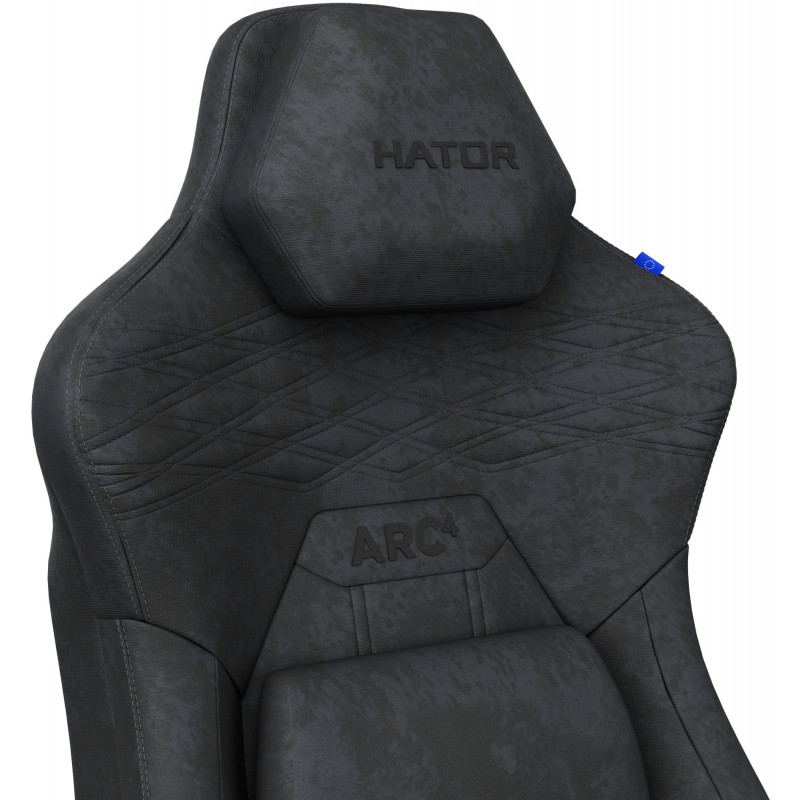 Крісло ігрове HATOR Arc 4 XXL Velour Black HTC4440XXL