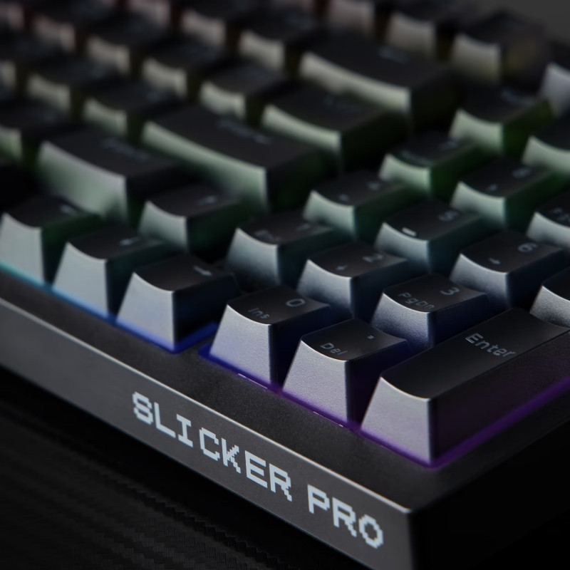 Бездротова клавіатура Proove Gaming Slicker Pro (Ukraine Layout) (black)
