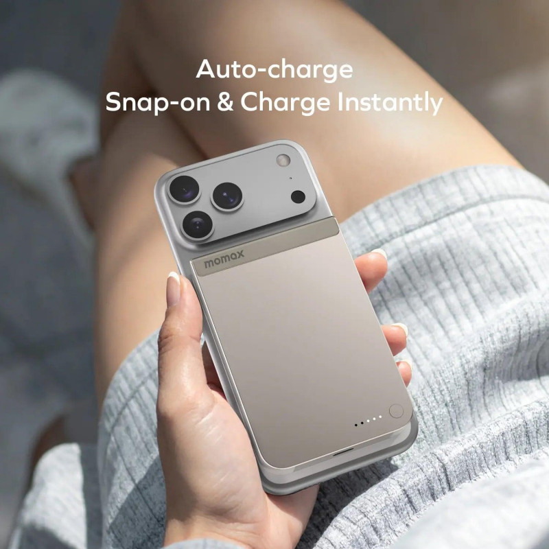 Портативний зарядний пристрій MOMAX WRL 10000MAH ORANGE IP162Q2M