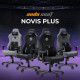 Крісло ігрове Anda Seat Novis Plus Fabric Black Size XL AD23YC-XL-01-B-F-B04