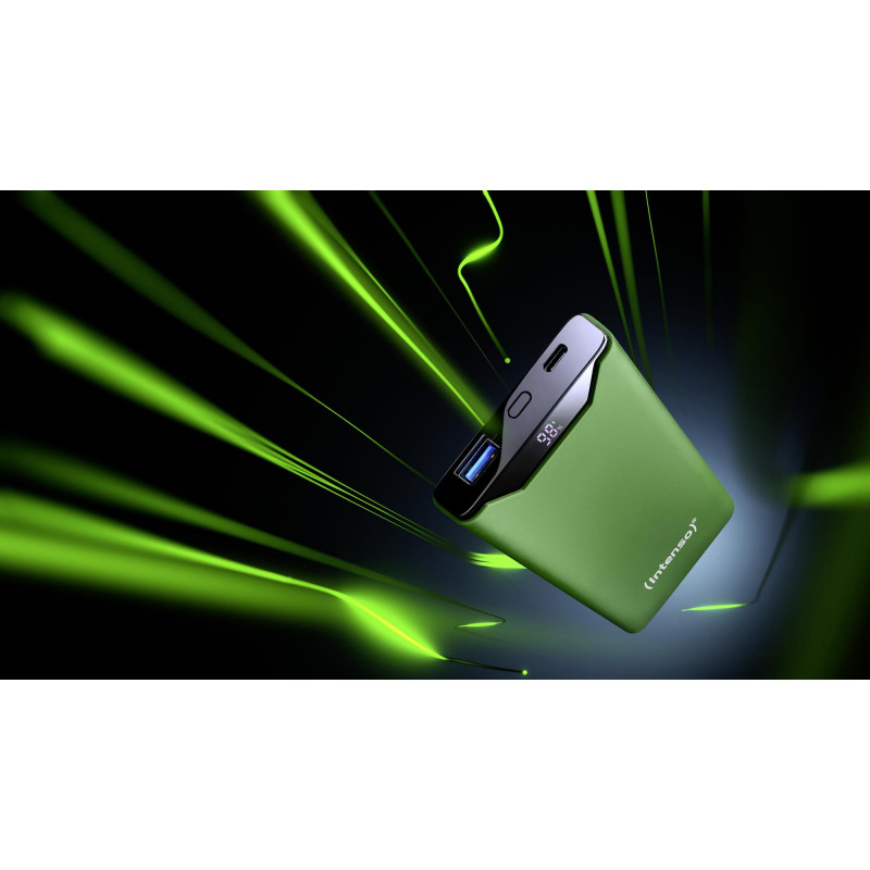 Портативний зарядний пристрій INTENSO USB 10000MAH QC3.0 GREEN F10000 7332037