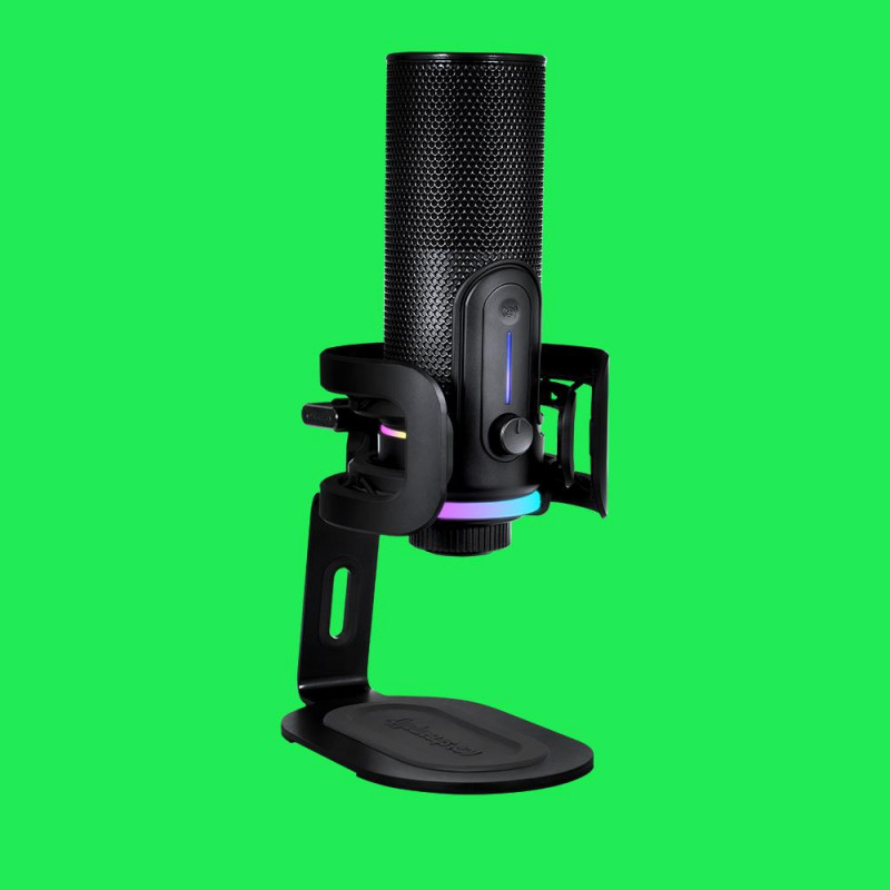 Мікрофон Streamplify MIC PRO-192-RGB-ST, чорний SPMC-MP3C327.11