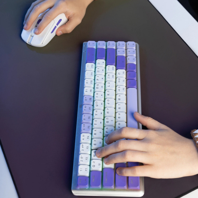 Бездротова клавіатура Proove Gaming AFK (Ukraine Layout) (white)