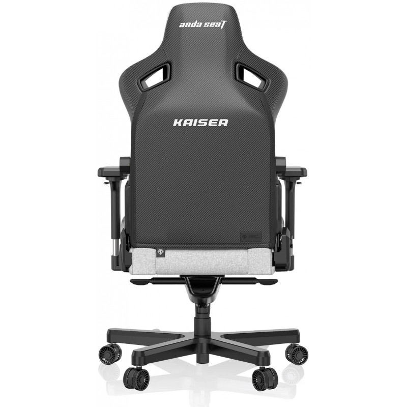 Крісло ігрове Anda Seat Kaiser 3 Grey Fabric Size L AD12YDC-L-01-G-PV/F