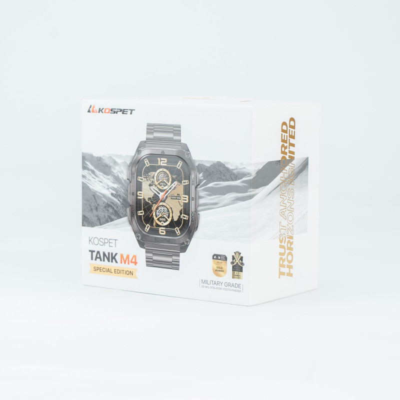 Розумний годинник KOSPET TANK M4 SE BLACK