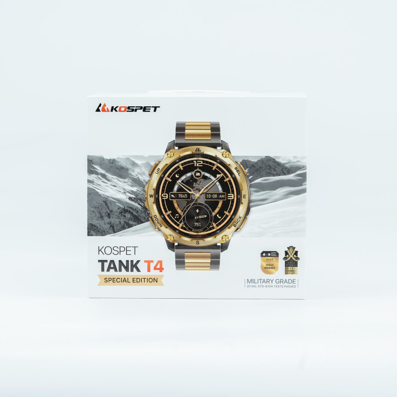 Розумний годинник KOSPET TANK T4 SE GOLD