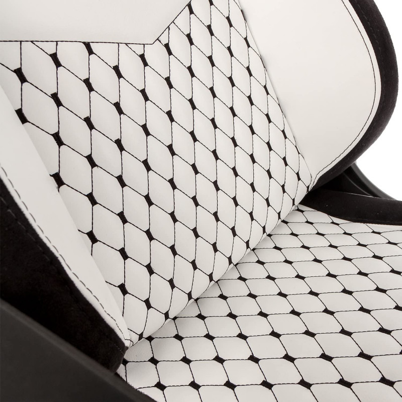 Ігрове крісло Noblechairs EPIC штучна шкіра, білий NBL-PU-WHT-001