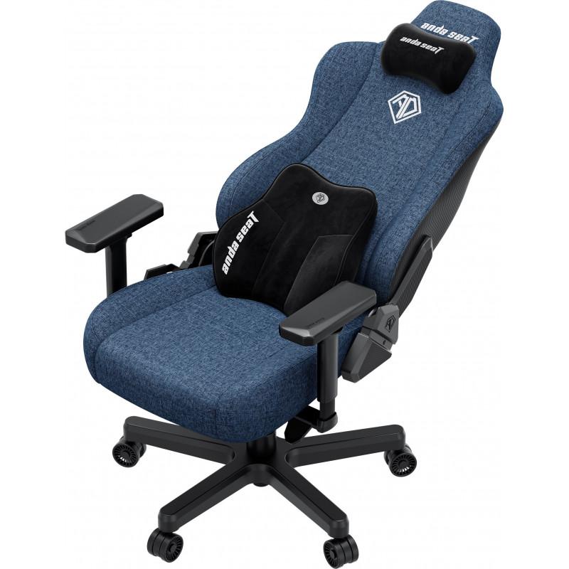 Крісло ігрове Anda Seat Kaiser 3E XL Dark Blue Fabric AD23YC-XL-09-S-CF-S01