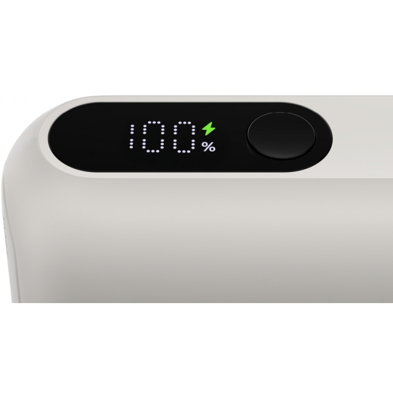 Акумулятор портативний Power Bank Belkin 10000мА·год, з інтегрованим кабелем USB-C, пісочний BPB029H