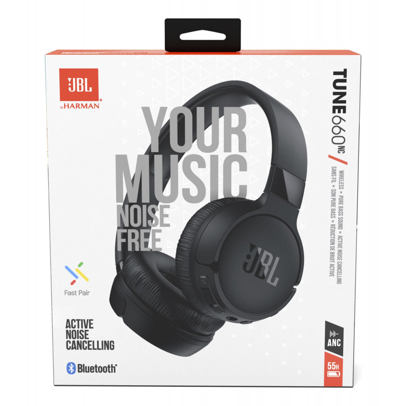 Навушники JBL JBLT660NCBLK