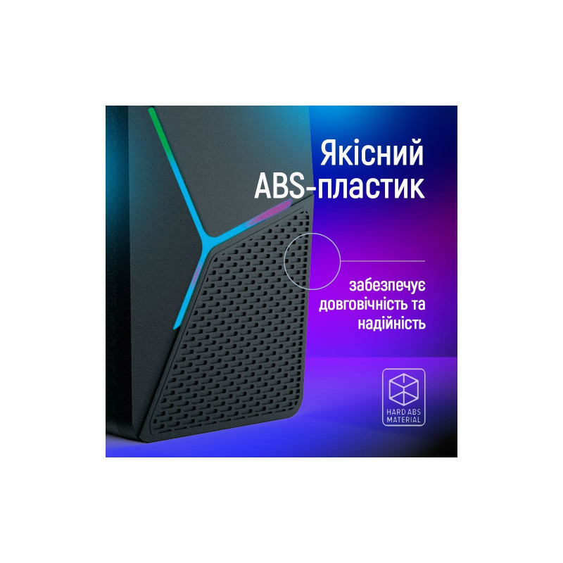 Портативні колонки ColorWay з USB живленням та LED-підсвічуванням