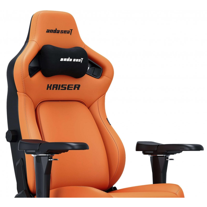 Крісло ігрове Anda Seat Kaiser 4 Orange Size L AD12YDDC-L-20-O-PV/C