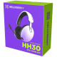 Ігрова гарнітура HATOR Hellyberry HH30 PRO wireless (HH30_PRO_wireless_WV) white-violet gradient