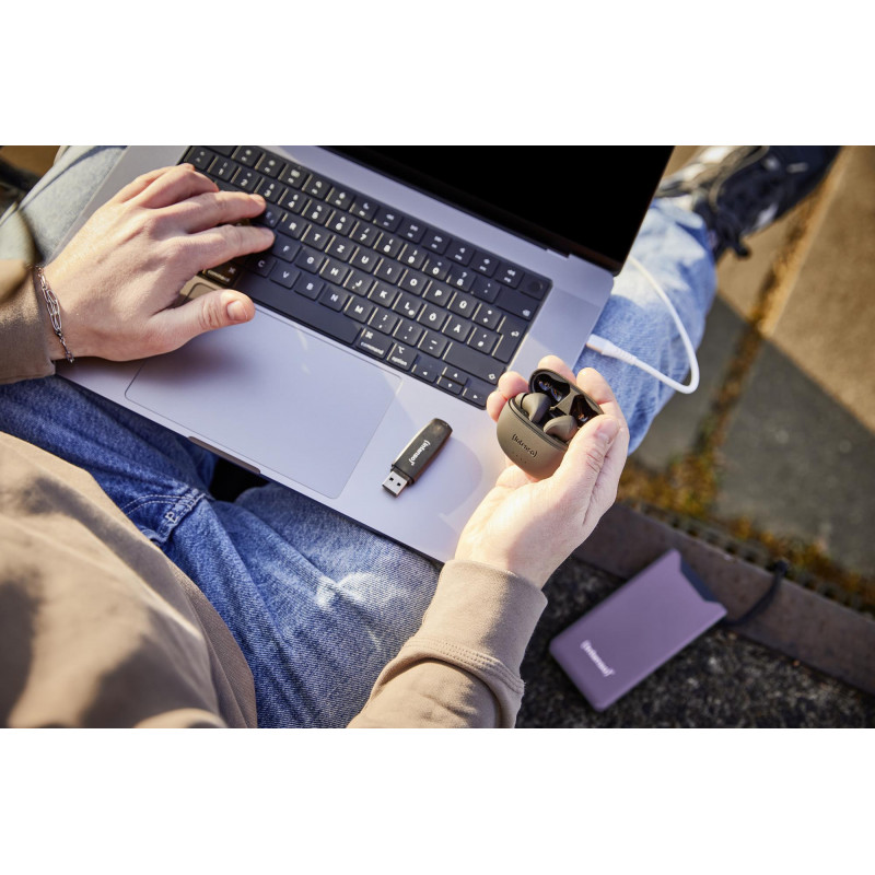 Портативний зарядний пристрій INTENSO USB 10000MAH QC3.0 PURPLE F10000 7332033