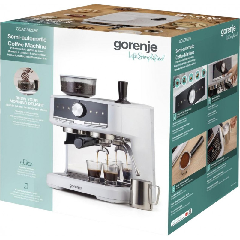 Кавоварка Gorenje GSACM20W