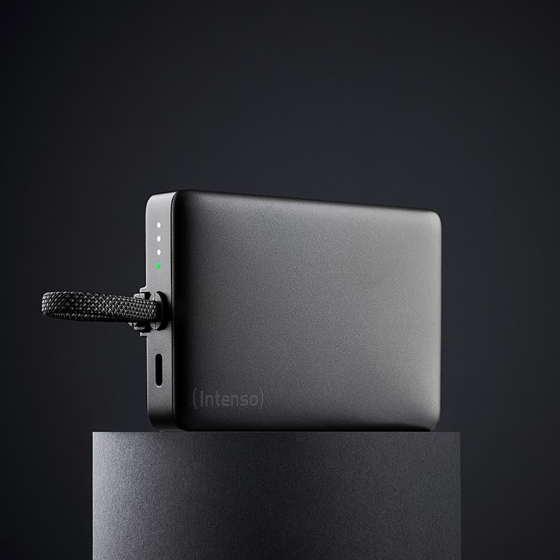 Портативний зарядний пристрій INTENSO USB 10000MAH MAG GREY 7340034 MC10000
