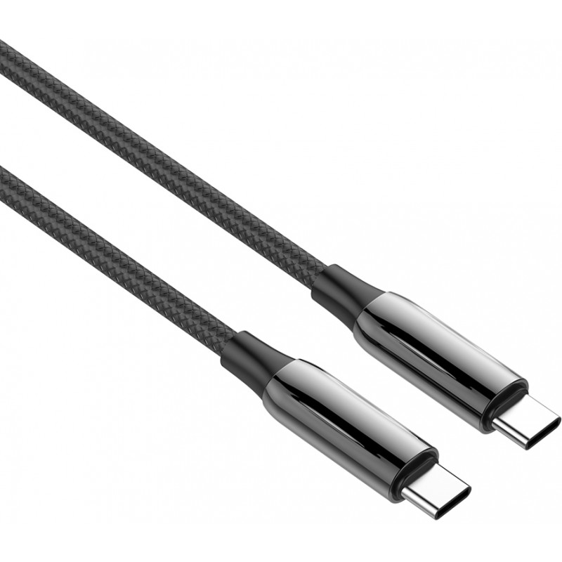 Кабель Colorway Type-C - Type-C (PVC+Aluminum Alloy) (PD Fast Charging 240W) 5А 2м CW-CBPDCC070-BK