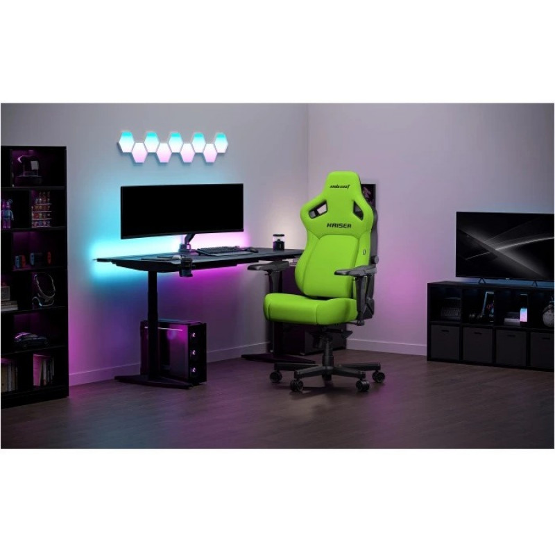 Крісло ігрове Anda Seat Kaiser 4 Bright Green PVC Size XL AD12YDDC-XLL-20-C-PV/C-01