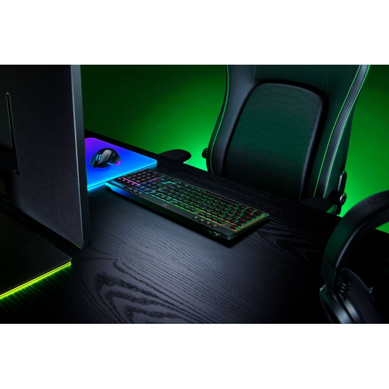 Клавіатура механічна RAZER BlackWidow V4 Low-Profile, Orange switch (RZ03-05270800-R3M1)