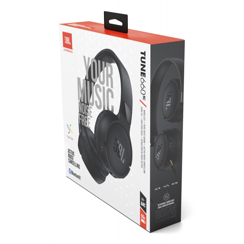 Навушники JBL JBLT660NCBLK
