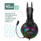 Навушники ColorWay GlowCore RGB Black CW-HPG02BK