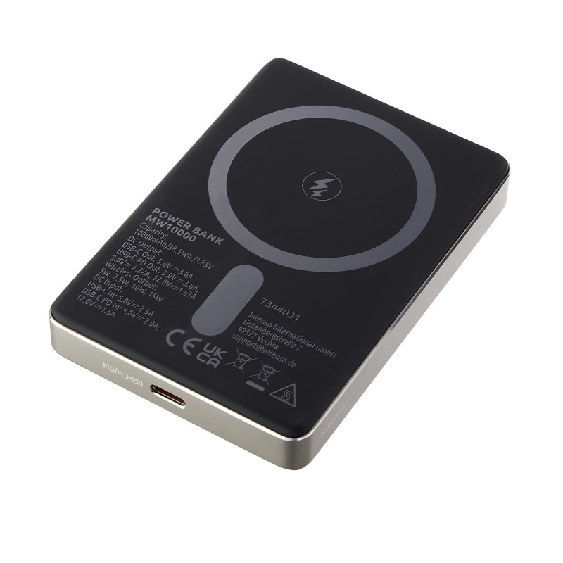 Портативний зарядний пристрій INTENSO USB 10000MAH MAG CHAMPAGNE MW10000 7344031
