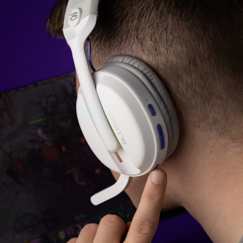 Гарнітура ігрова Proove Gaming Glimmer (APP) (white/purple)