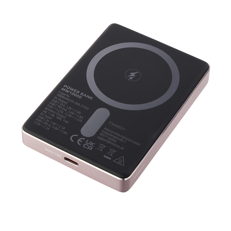 Портативний зарядний пристрій INTENSO USB 10000MAH MAG ROSE MW10000 7344033