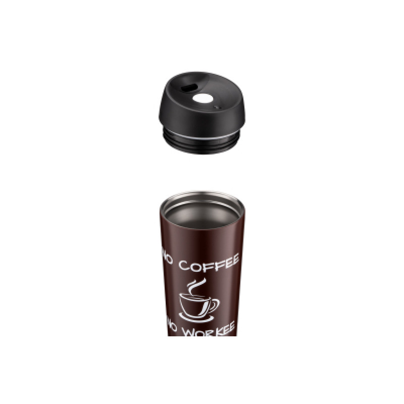 Термокухоль Ardesto Coffee Time, 450мл,коричневий AR2645CB