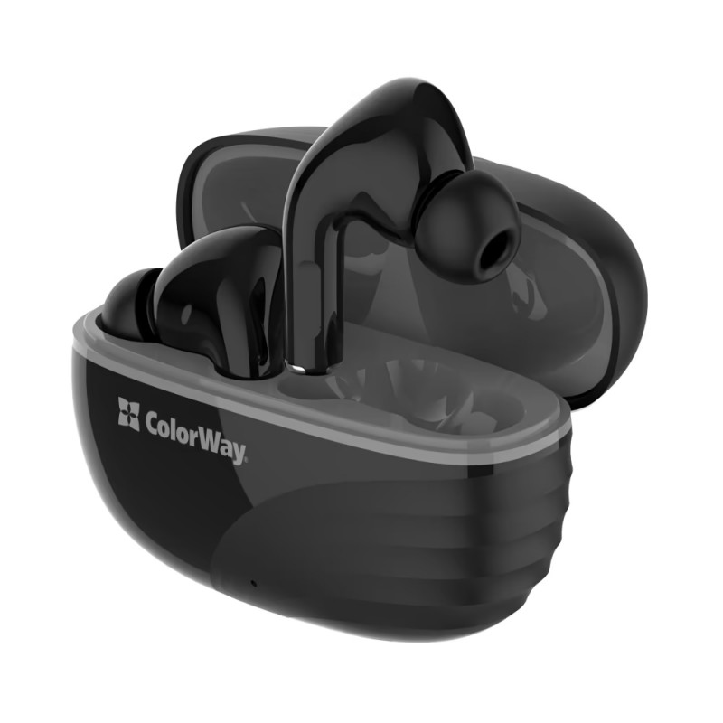 Навушники СolorWay Slim TWS-5 Earbuds Black
