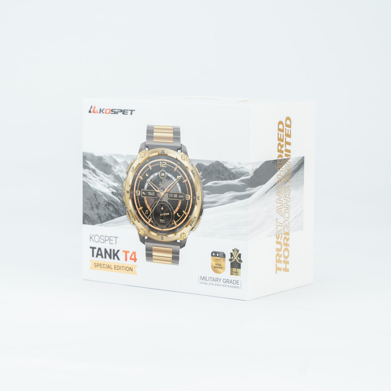 Розумний годинник KOSPET TANK T4 SE GOLD