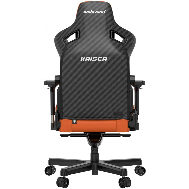 Крісло ігрове Anda Seat Kaiser 3 Orange Size XL AD12YDC-XL-01-O-PV/C