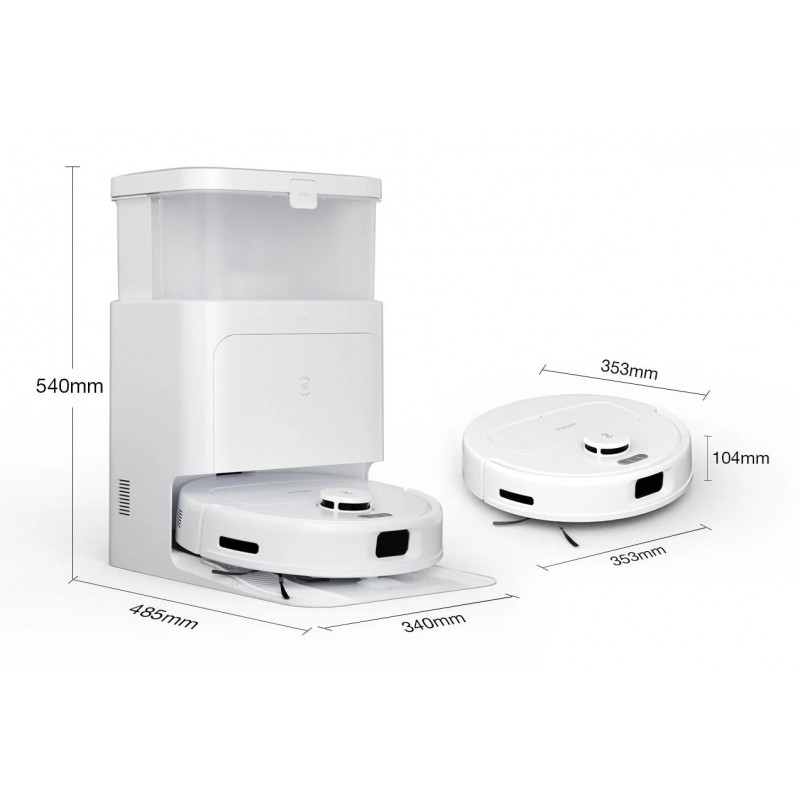 Робот-пилосос ECOVACS DEEBOT N30 PRO OMNI YDLX11-1 WHITE