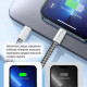 Кабель Colorway Type-C - Apple Lightning (braided cotton) (PD FC 27W) 1м (CW-CBPDCL061-BK)