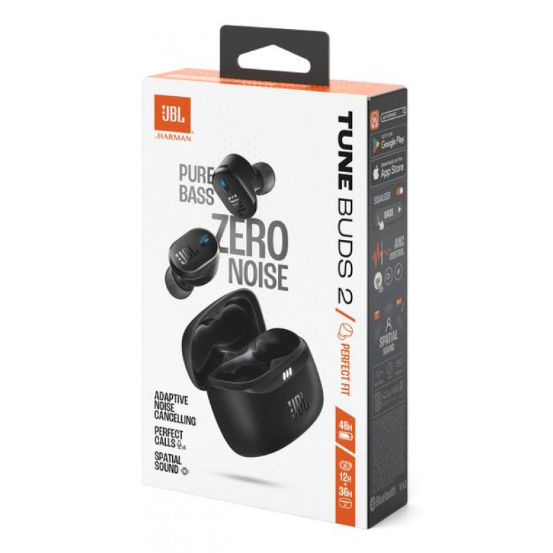 Навушники JBL JBLTBUDS2BLK