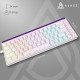 Дротова механічна клавіатура Ajazz NK68 Red switches Side contour White (NK68-R-S-W)