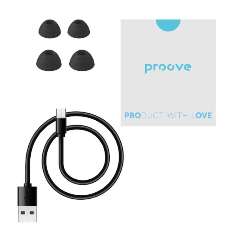 Навушники Proove Digital Pro TWS with ANC (APP) black