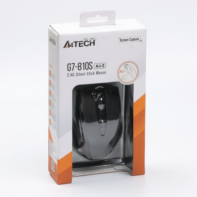 Миша бездротова A4Tech G7-810 Air2 (Black), чорний