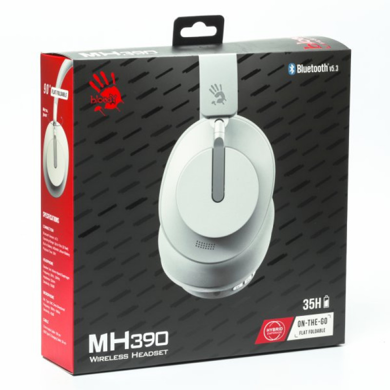 Гарнітура ігрова A4Tech Bloody MH390 (White)