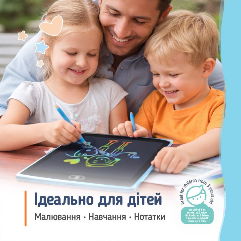 Планшет графічний ColorWay LCD Writing Tablet 10