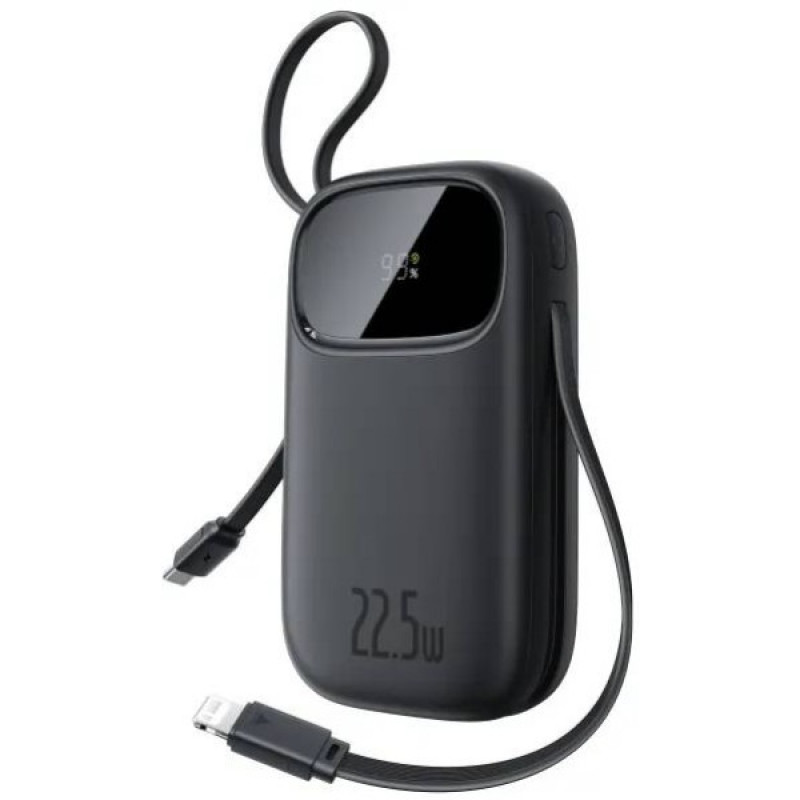 Power Bank Baseus EnerFill FC31 Qpow 3 Digital Display 20000mAh 45W (E0028D00) 2 in 1 Black