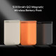 Портативний зарядний пристрій MOMAX WRL 5000MAH SOLAR ORANGE IP161Q2M