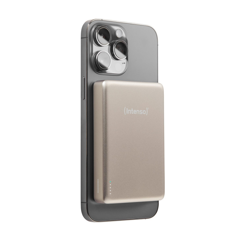 Портативний зарядний пристрій INTENSO USB 10000MAH MAG CHAMPAGNE MW10000 7344031