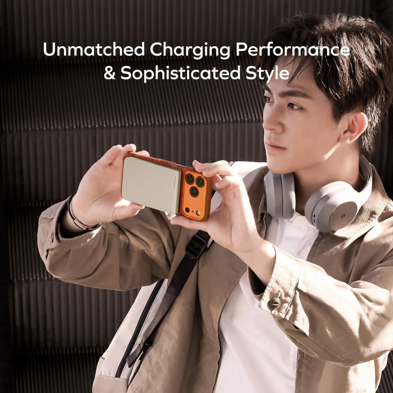 Портативний зарядний пристрій MOMAX WRL 10000MAH ORANGE IP162Q2M