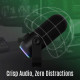 Мікрофон Streamplify MIC MINI-48-RGB-ST, чорний SPMC-MM1C327.11